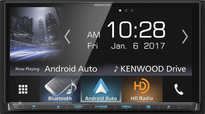 Kenwood DDX9704S in-Dash DVD Receiver with Apple CarPlay & Android Auto