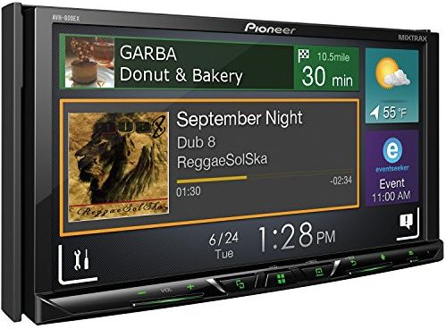 Pioneer AVH-600EX in-Dash Receiver DVD Receiver w/ 7" WVGA Display, Bluetooth, SiriusXM Ready and AppRadio