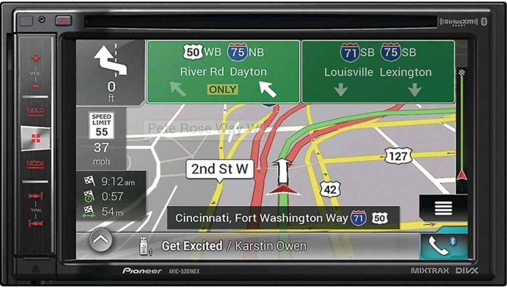Pioneer AVIC-5201NEX In-Dash Navigation AV Receiver with 6.2" WVGA Touchscreen Display