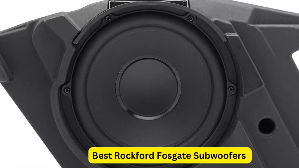 Best Rockford Fosgate Subwoofers