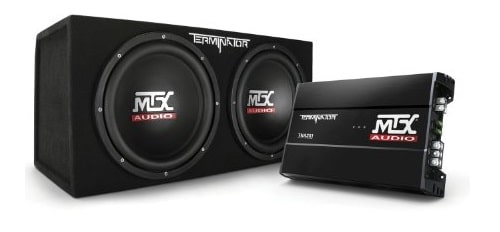 MTX Audio TNP212D2 Terminator Power Pack Subwoofer System - Set of 2 12 inch jeep sub