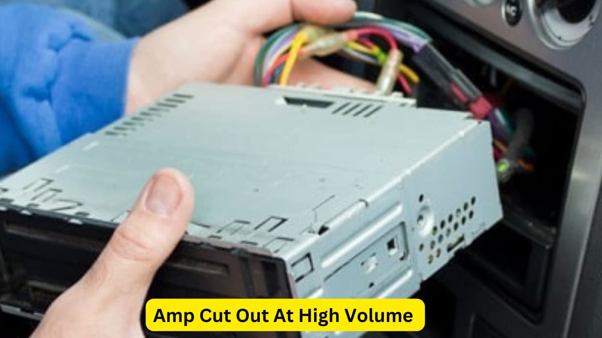 Amp Cut Out At High Volume