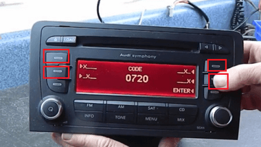 VOLKSWAGEN RNS-510 MFD RADIO CODE UNLOCK STEREO CODES PINFAST SERVICE 