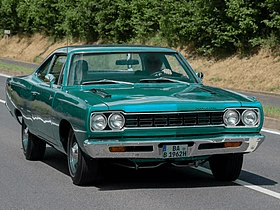Plymouth Road Runner muscle cars