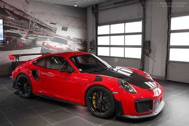 Porsche 911 GT2 RS sports cars