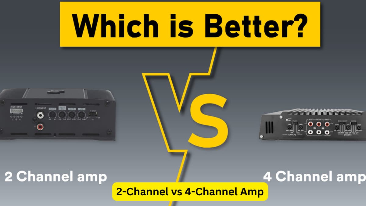 2-Channel vs 4-Channel Amp