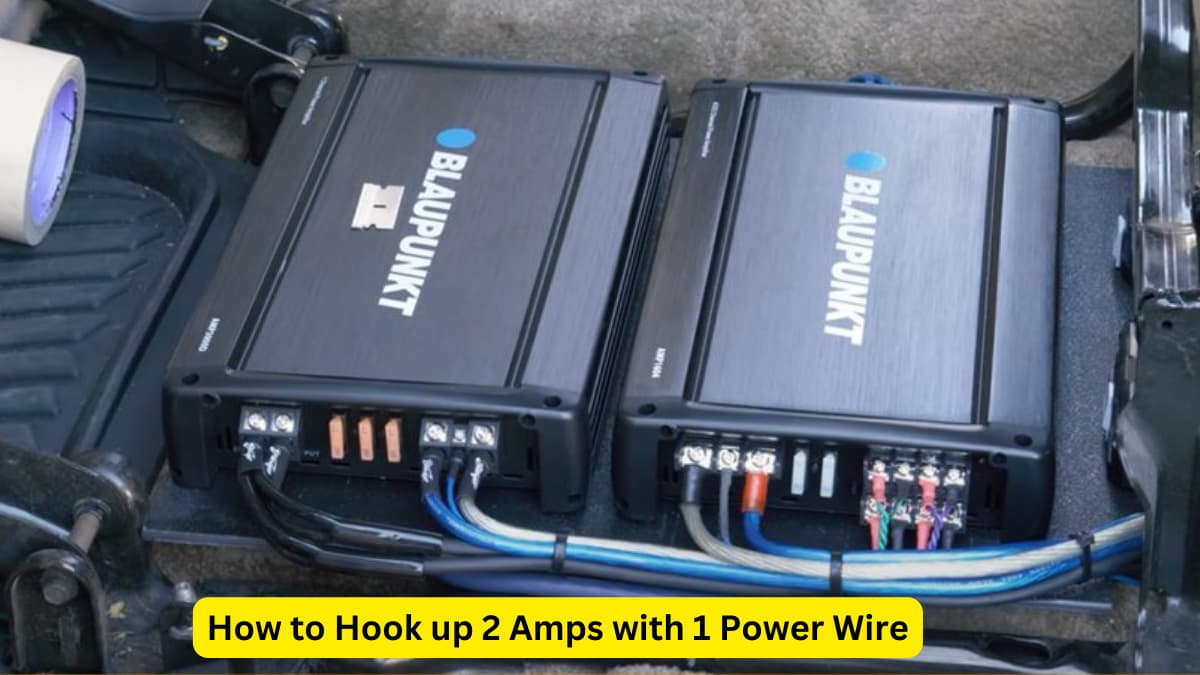 [SOLVED] How to Hook up 2 Amps with 1 Power Wire