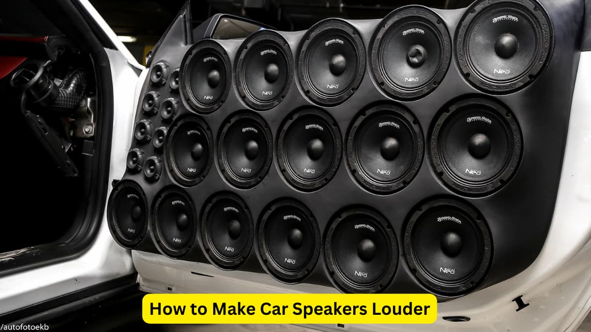 How to Make Car Speakers Louder