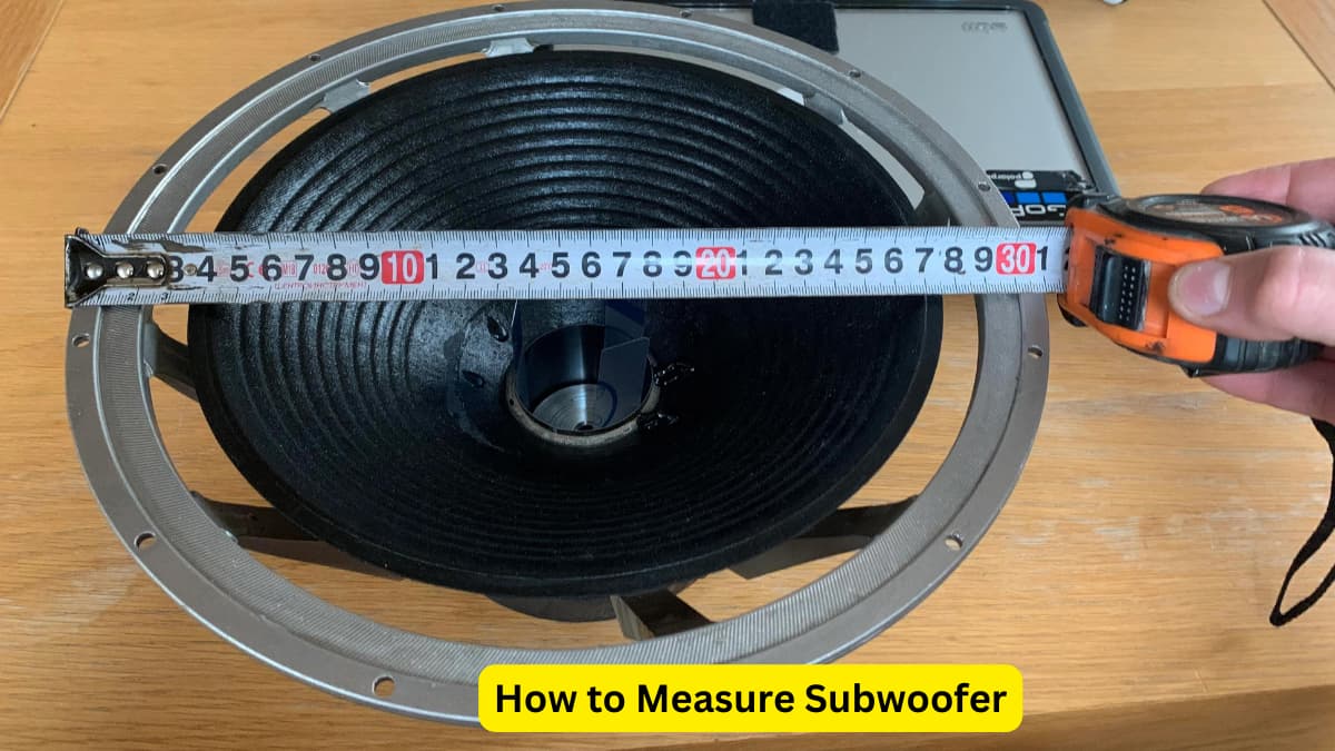 How to Measure Subwoofer