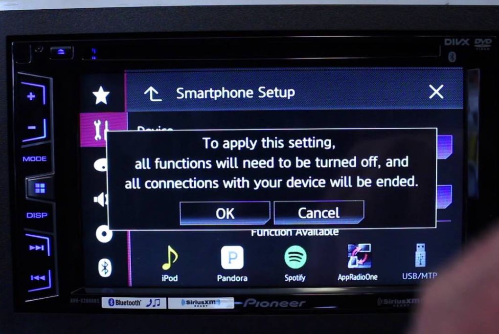 How to Turn on Pioneer Touch Screen Radio