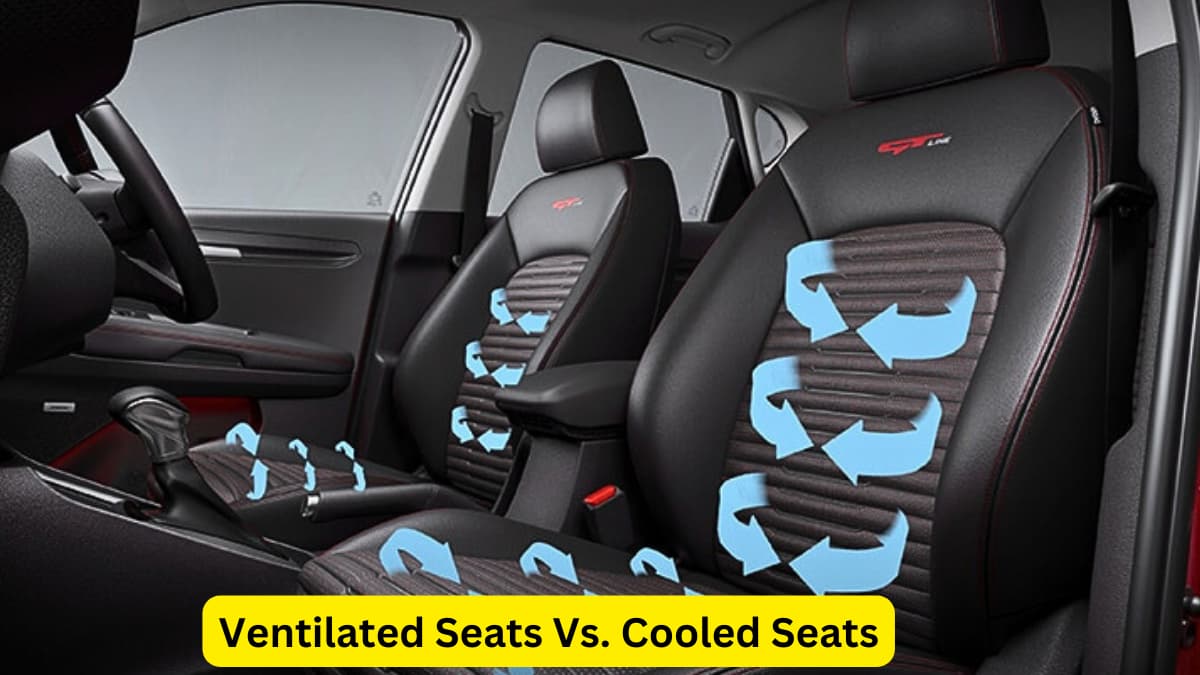 Ventilated Seats Vs. Cooled Seats