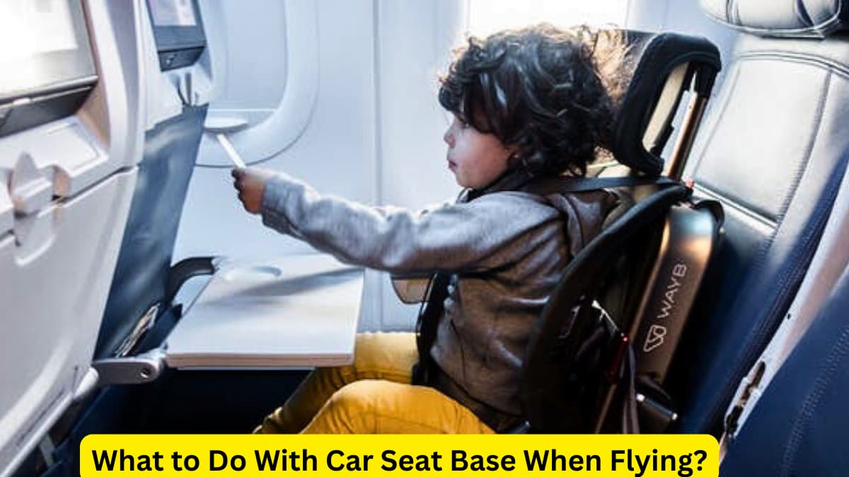 What to Do With Car Seat Base When Flying